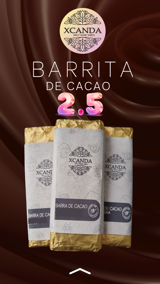 Barrita de Cacao Mágico 2.5 gr: Un Viaje al Bienestar